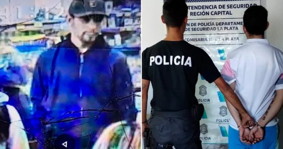 Facundo Suárez (32) es vecino de Gonnet y en los últimos días había cometido una serie de delitos en su propio barrio.