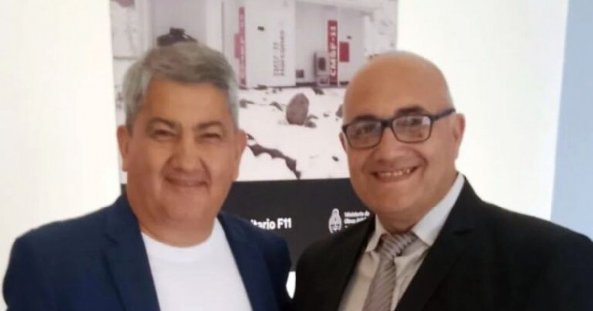 Ramón Vera junto a Rafael Velásquez.