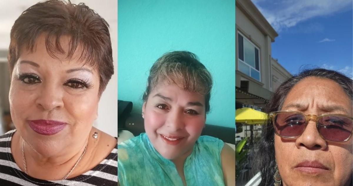 De izquierda a derecha: Claudia Suarez Ramires, Neni Gibelli y Karla Gonzalez