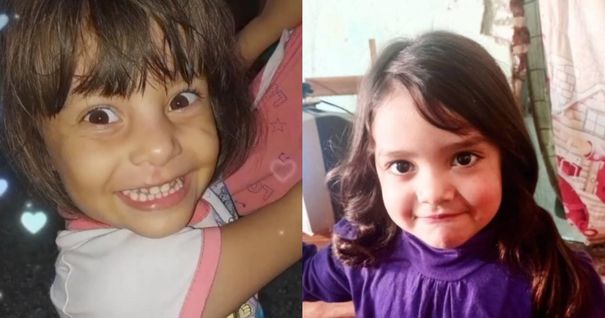 Las niñas de 7 y 5 años.