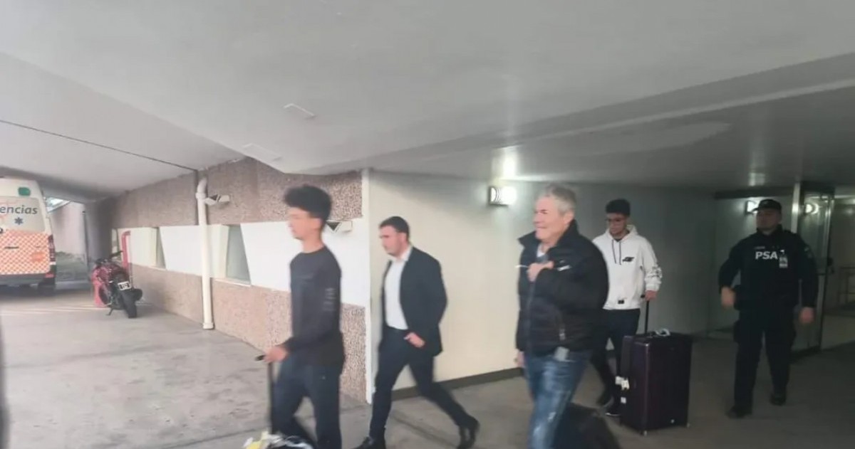 La llegada del mediático abogado Fernando Burlando a Resistencia, provincia de Chaco.