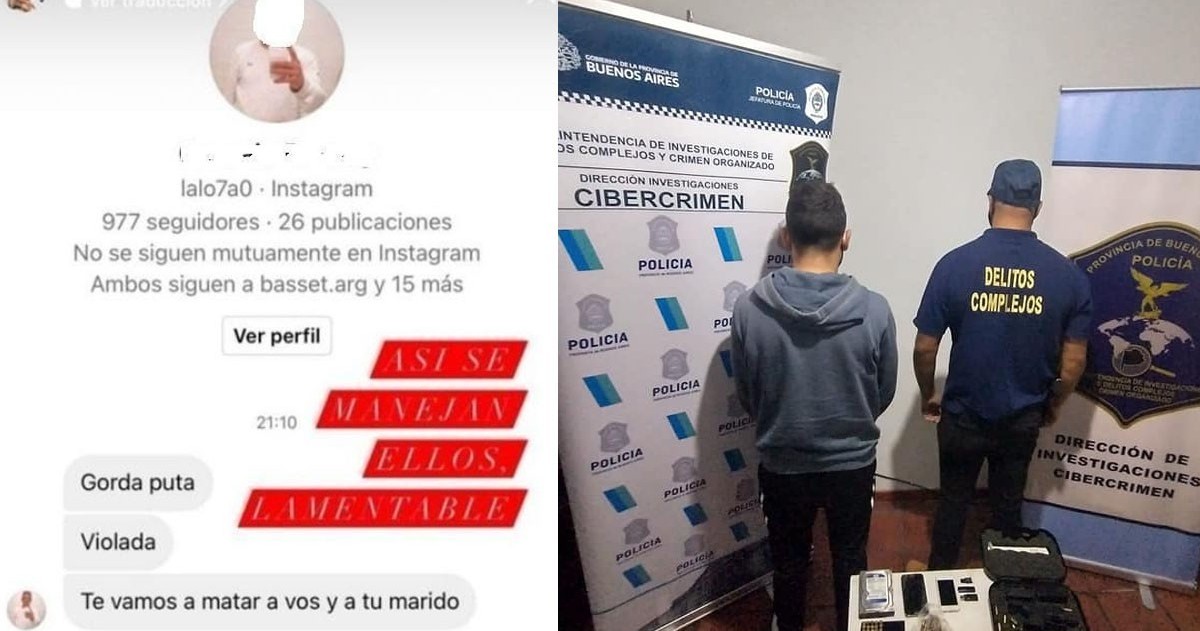 Desde el perfil de Instagram del agresor, más allá de tener un usuario con el apodo @Lalo7a0, se pudo ver el nombre y apellido de esta persona.