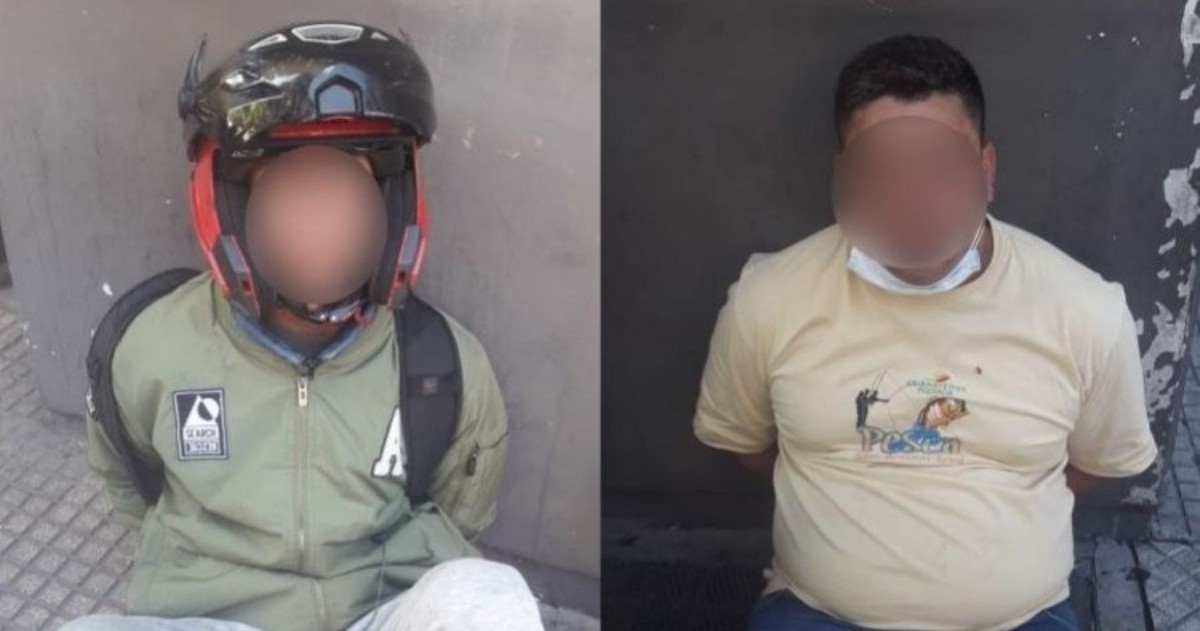 La Policía de la Ciudad detuvo a dos delincuentes en moto, que le robaron el reloj a un turista en el barrio de Monserrat, de los cuales uno de ellos cuenta con un amplio prontuario delictivo.