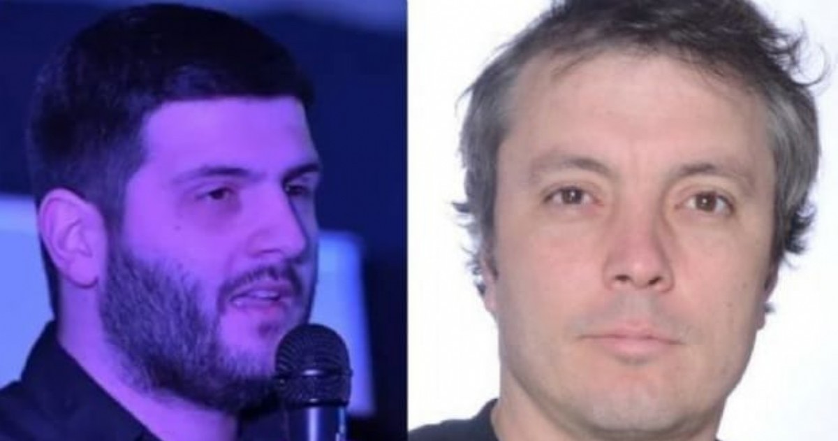 Francisco Landini y Guido Ortubia marcan la diferencia entre los bandos enfrentados.
