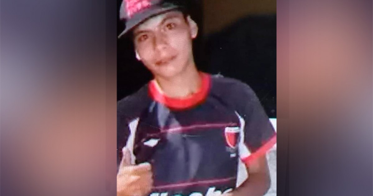 Vicente Miguel Miño, de 16 años, quien se retiró de su domicilio el lunes pasado.
