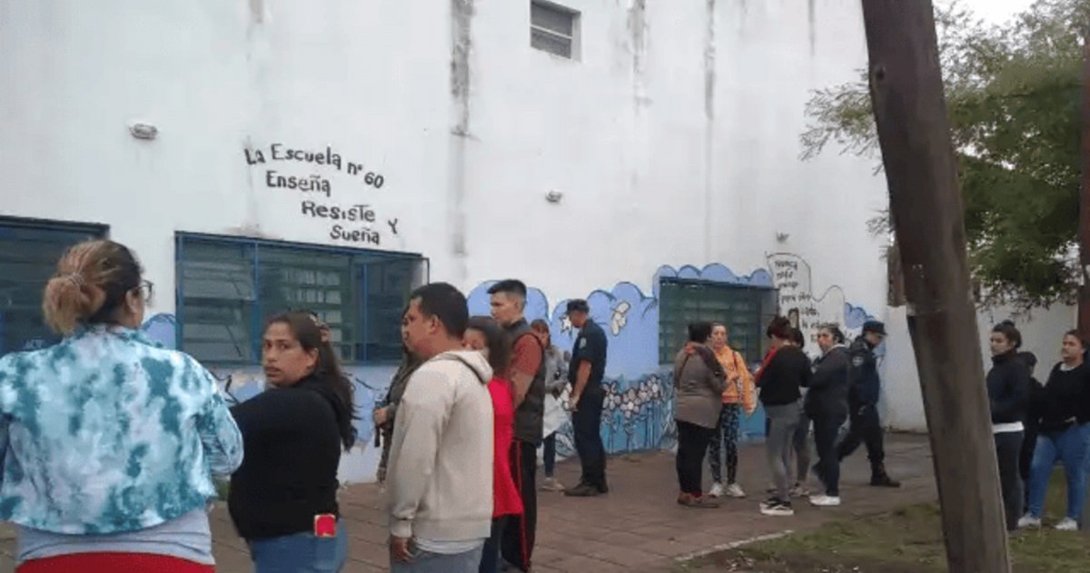 La Escuela 60 de Villa Ángela en la localidad bonaerense de Moreno.