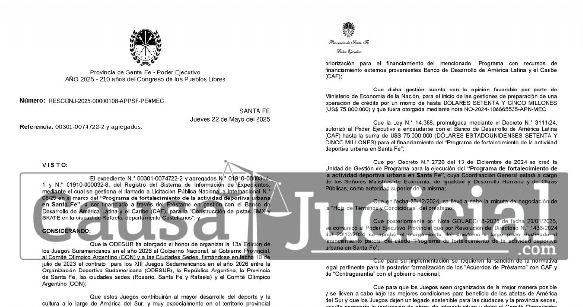 Documentación. (Foto: Causa Judicial)
