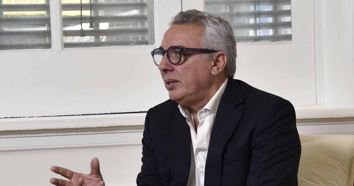 El intendente de Tigre y candidato a senador bonaerense por la Primera Sección Electoral desde Somos Buenos Aires, Julio Zamora.