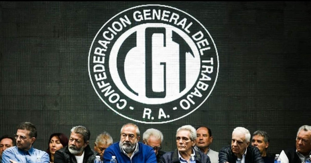 La reunión de la Confederación General del Trabajo (CGT).