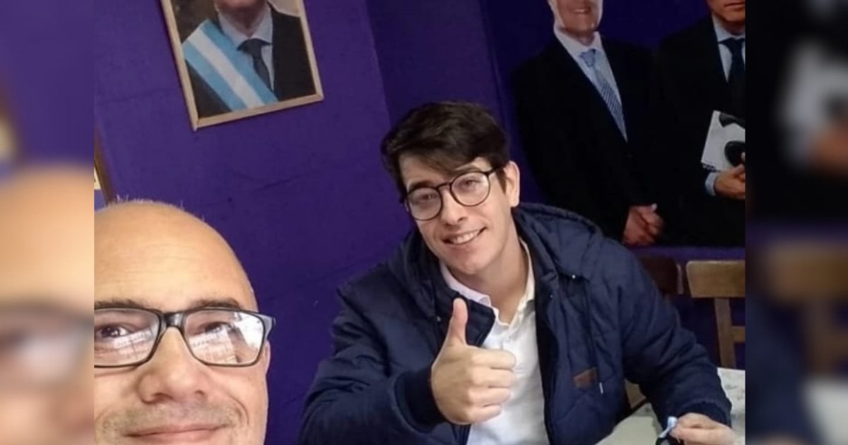 Rafael Velázquez junto a Martin Torres Costa.