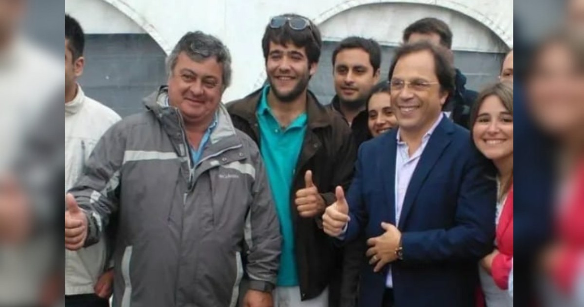 Nahuel Torres Costas junto a Carlos Selva.