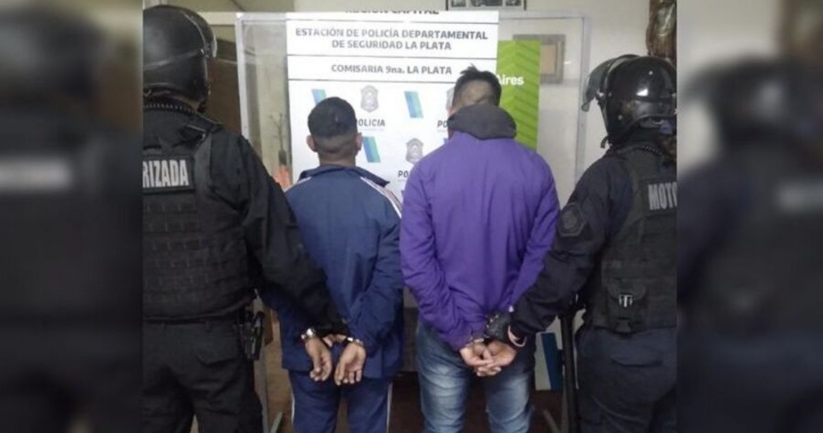 Dos jóvenes de 18 y 20 años fueron detenidos cerca de las 22 de este viernes.