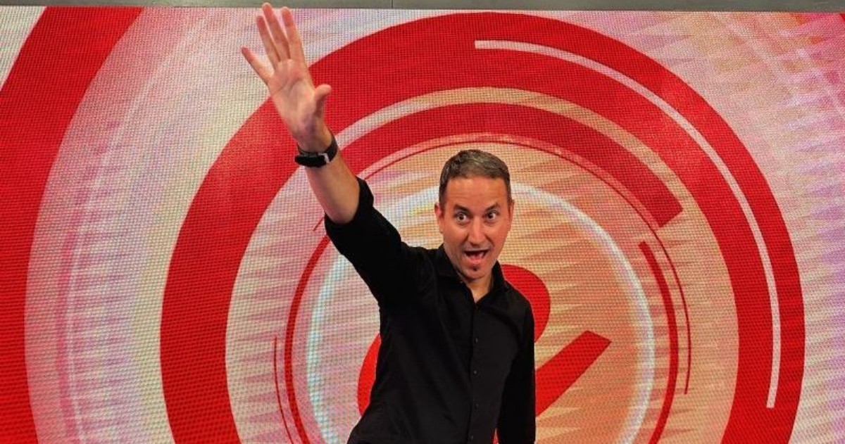 El periodista de Crónica TV, Esteban Godoy.