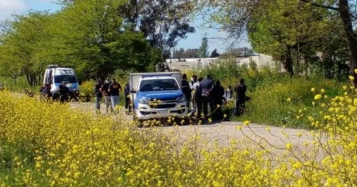 Escena trabajada a pocos metros de la Autopista 5.