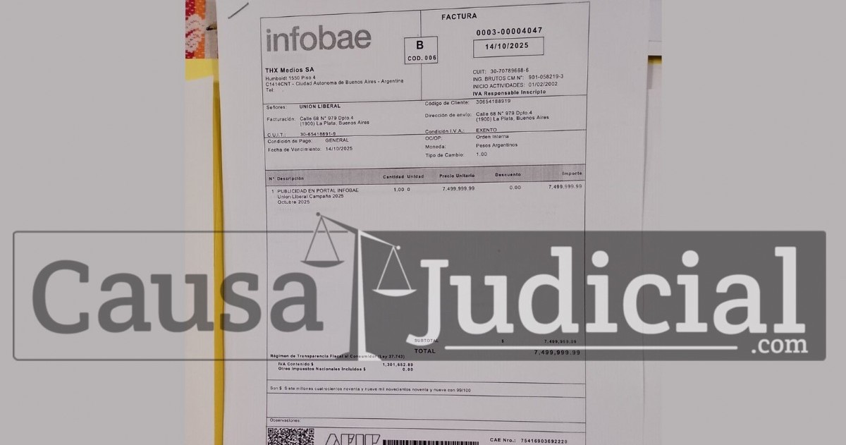 Documentación. (Foto: Causa Judicial)