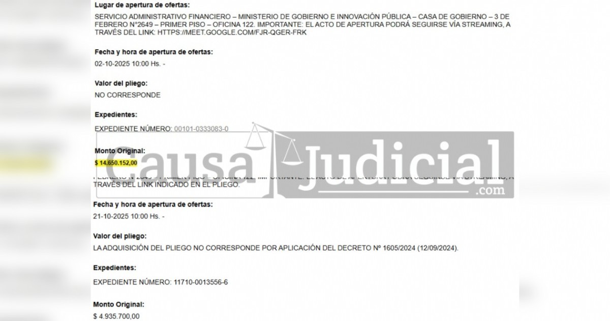 La cartera a cargo de Fabián Bastia impulsó la iniciativa.