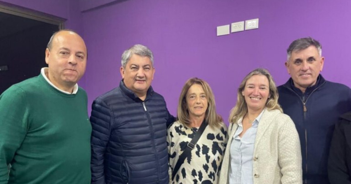 Evangelina Cabral con el Nene Vera