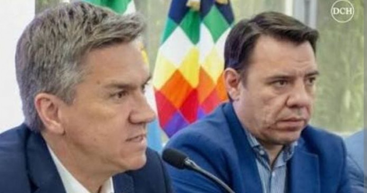Los de "ahora" Gobernador Leandro Zdero y Marcos Resico.