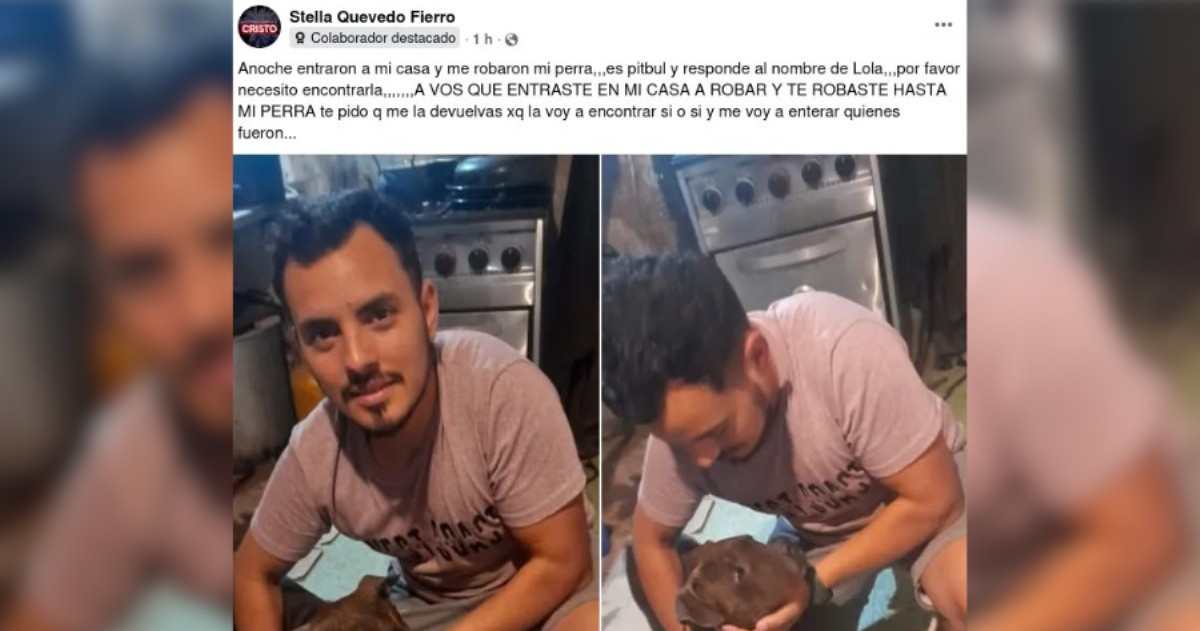 Stella Quevedo Fierro manifestó su indignación en un posteo que se viralizó.