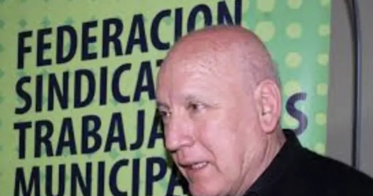 Oscar Ruggiero, ex secretario general de la federación histórica de municipales.