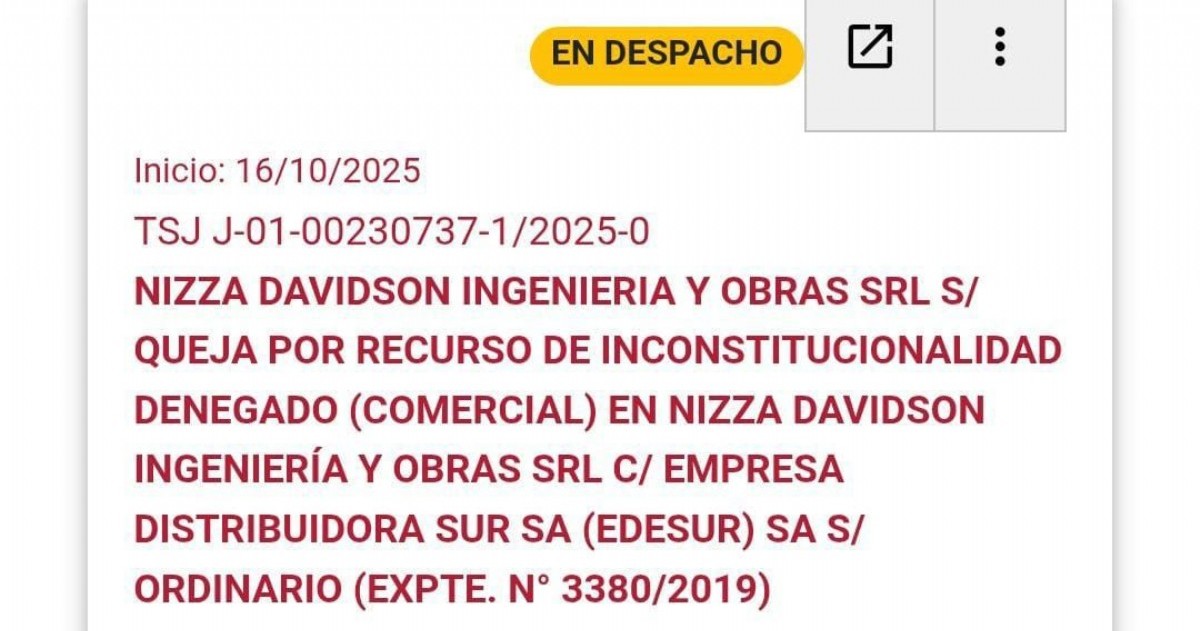 Los especialistas consultados toman como referencia el Caso Nizza Davidson.
