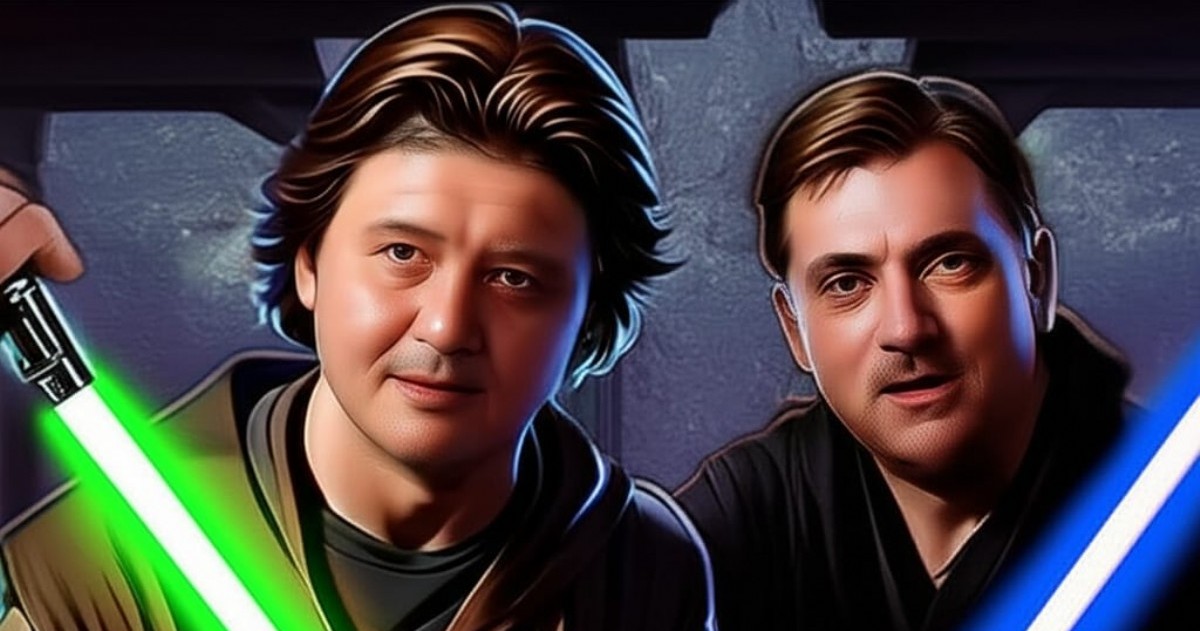 Los armadores bonaerenses libertarios, Carlos Kikuchi y Sebastián Pareja.