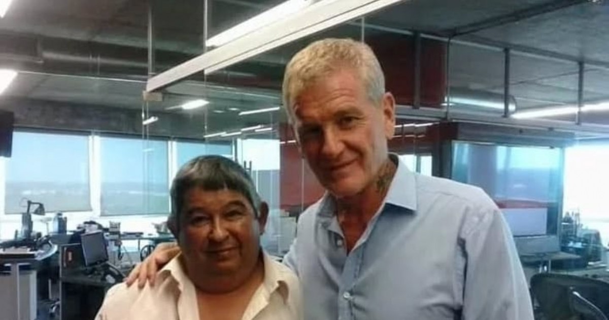 Juanjo Méndez junto a Francisco de Narváez.