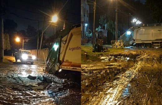 Entre barro y pozos, Moreno acumula cuestionamientos por la situación que atraviesa Sambrizzi
