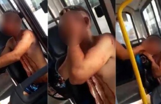 Pasajeros de un colectivo desnudaron y golpearon a un menor que quiso robar un celular en Lanús