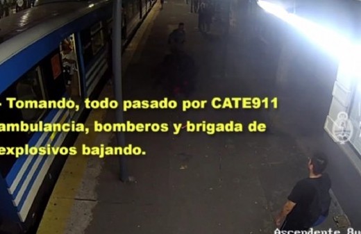 Un joven armado con una granada y una pistola fue reducido en la estación Flores de la Línea Sarmiento