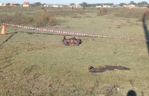 Horror en Berisso: encontraron un hombre muerto y calcinado al costado de un corralón
