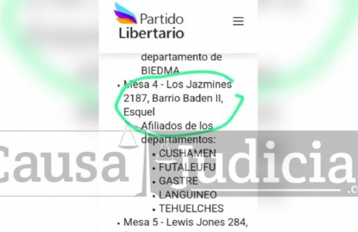 Larumbe enfrenta críticas en Chubut por compatibilizar presidencia partidaria y cargo público