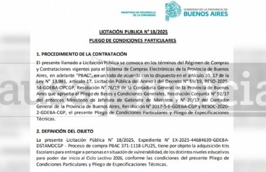Con el calendario a punto de comenzar, Axel Kicillof impulsa un programa de entrega masiva de materiales escolares