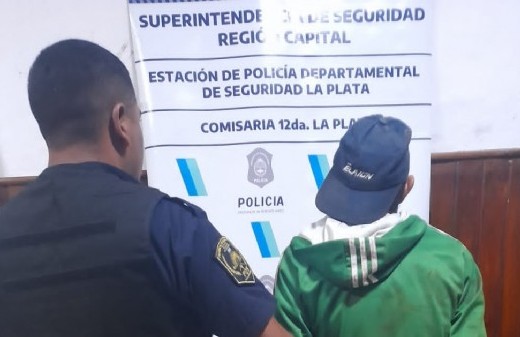 La Plata: lo encontraron robando cables y las cámaras ayudaron a detenerlo
