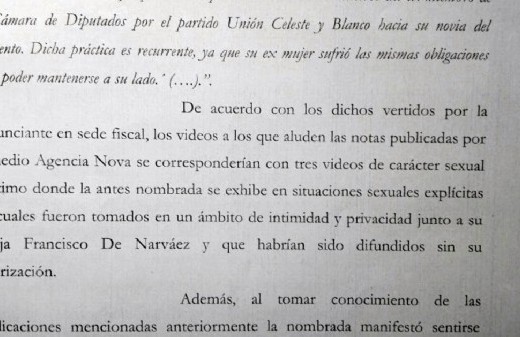 Guerra de machistas y misóginos: De Narváez demandó a Casalongue por difundir imágenes íntimas de su pareja