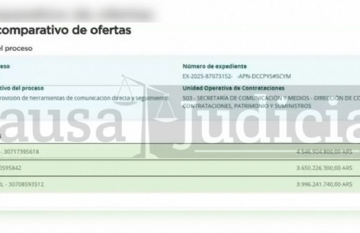 Manuel Adorni habilitó un esquema de comunicación masiva millonario que no explica su finalidad