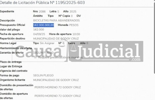 Mendoza gasta más de 160 millones en bicicletas para estudiantes de Godoy Cruz