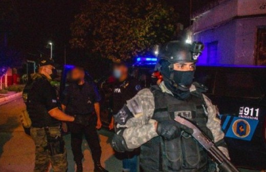 Enorme golpe al narco en Córdoba: nueve hombres terminaron detenidos