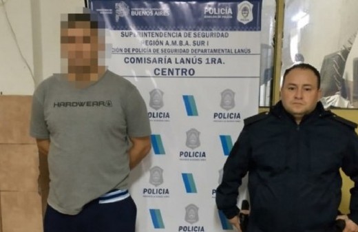 Cayó el "Gordo Postre", un prófugo marplatense que junto a otros hacía entraderas en Lanús