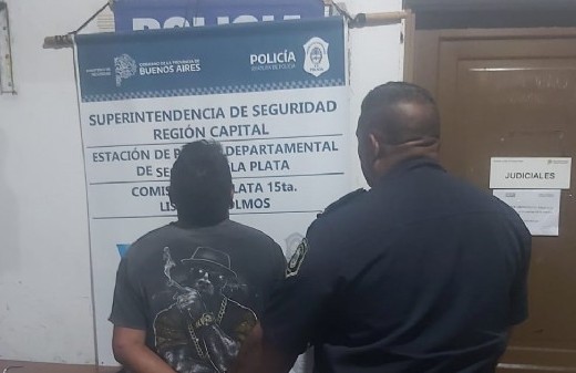 La Plata: hombre detenido por golpear a su esposa y a sus dos pequeños hijos