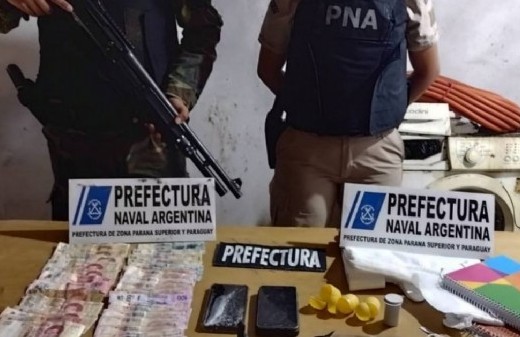 Operativos antinarco en Corrientes: secuestraron droga y detuvieron a una mujer
