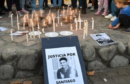 Inhumaron los restos de Santiago Aguilera y marcharon en reclamo de justicia