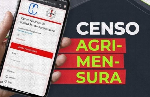 Realizan una encuesta nacional a agrimensores y estudiantes de todo el país