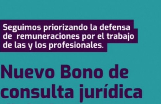 El Colegio de la Abogacía de La Plata lanzó bono para el pago de la consulta jurídica