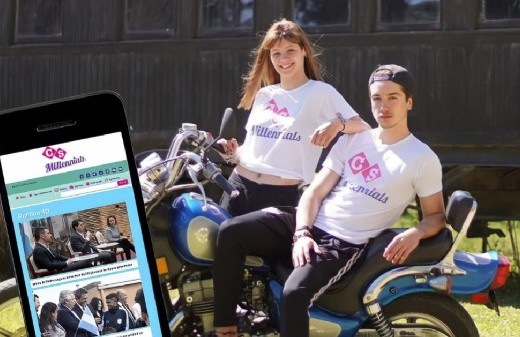 CS Millennials el portal que está de moda: los jóvenes son parte,  se informan y se divierten